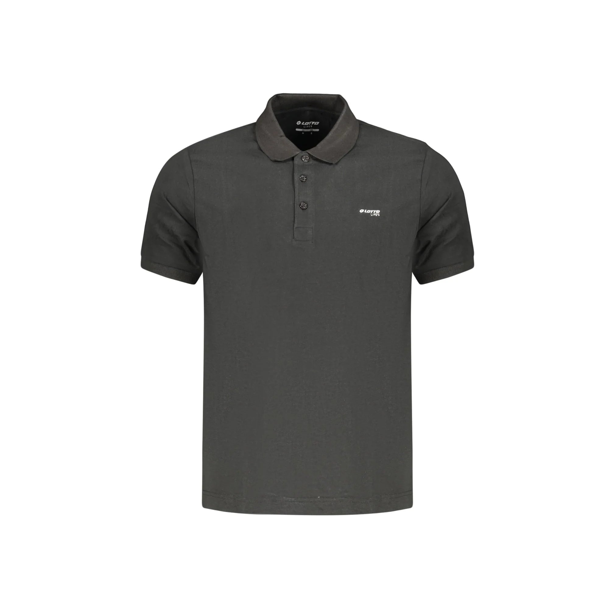 LOTTO POLO MANICHE CORTE UOMO NERO